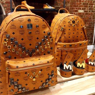 MCM Backpacks, Belts and Footwear