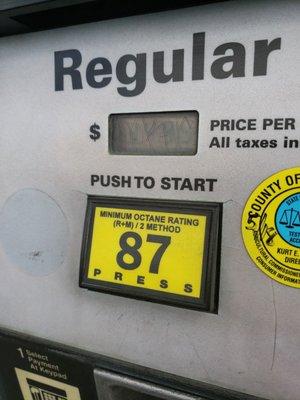 That says 3.49 a gallon