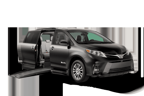 Toyota Sienna wheelchair van from Clock Mobility