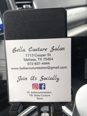 Salon info