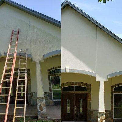 Before and After's of a beautiful home that just needed a touch of cleaning.