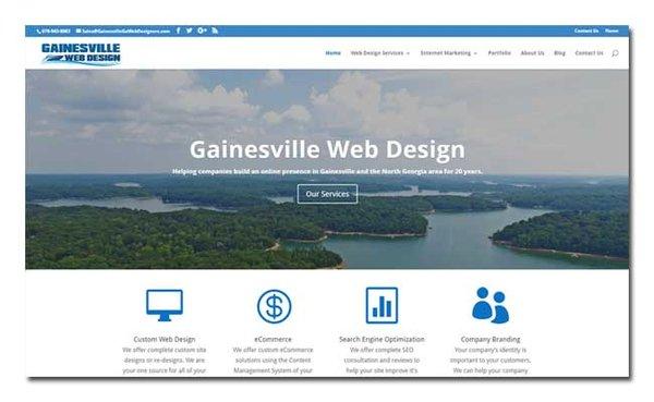 Gainesville Web Design - Custom Web Design, Website Re-design, Internet Marketing Services, Pay-per-click ads, Social Media Management