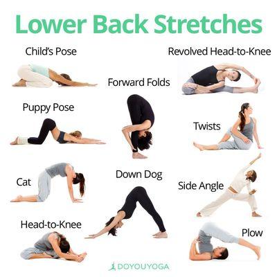 Gentle stretches for lower back discomfort