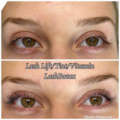 Lash lift/tint/vitamin LashBotox