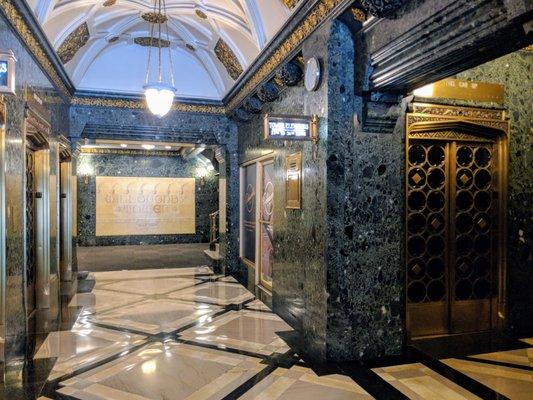 Willoughby Towers: Lobby Elevator Banks