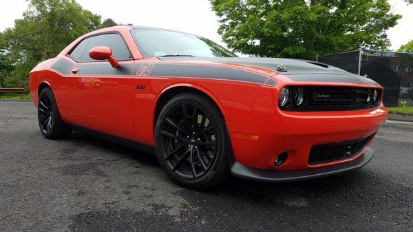 Our Client's Challenger T/A with our Silver Option Window Tint.