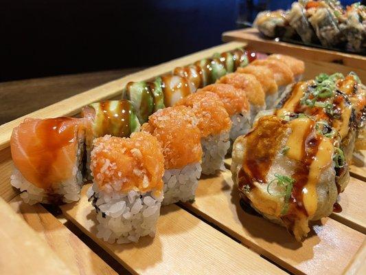 Sushi overload! So good.