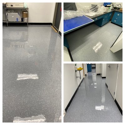 Lab Cleaning and Floor Work