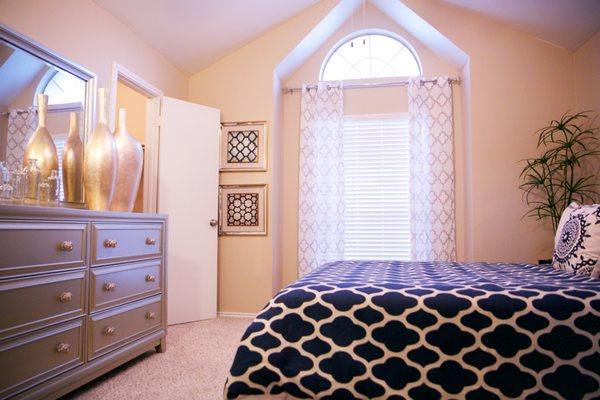 Master Bedroom of the Windermere Townhome