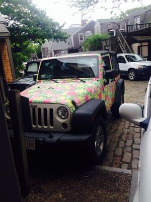 Lilly Pulitzer Jeep