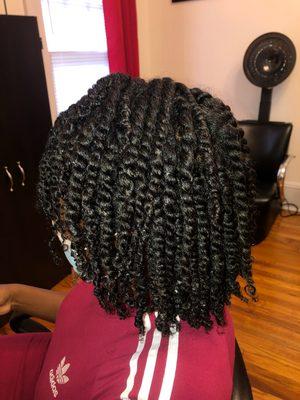 Two strand twist