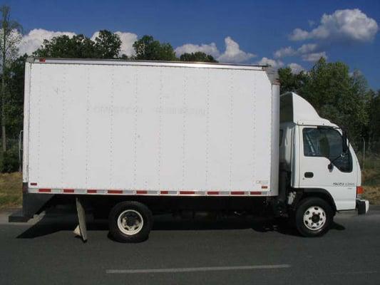 Large Box Truck for larger loads and multiple item deliveries.