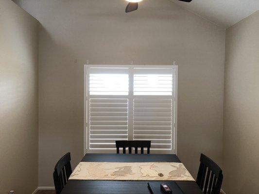 Vinyl shutters