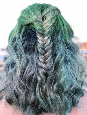 Mermaid hair