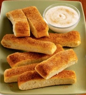 Actual advertising Cinna Stix (Photo B) See any difference?