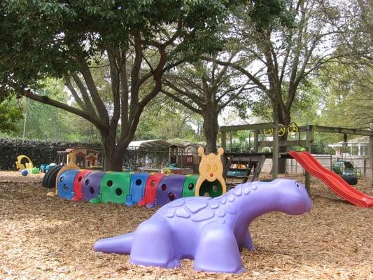 Huge shaded outdoor play space