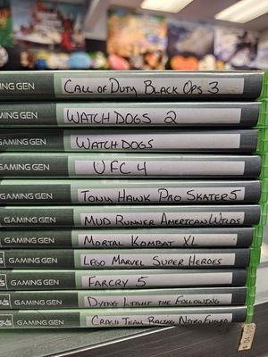 Loose xbox one games