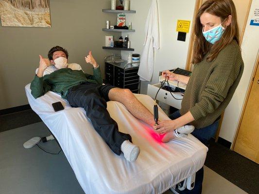 Heal Faster withCold Laser Therapy