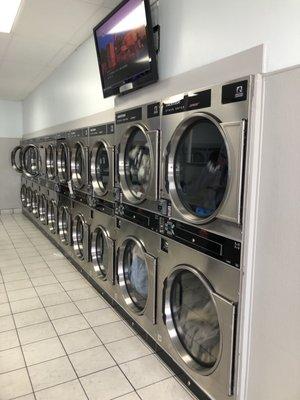 Industrial dryers - only $.25 for 6 minutes