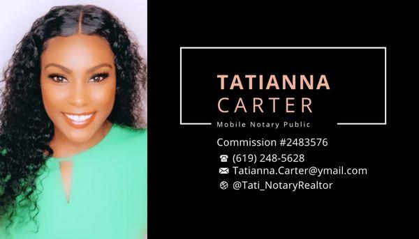 Tatianna Carter Mobile Notary