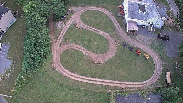 View of the Go Kart track