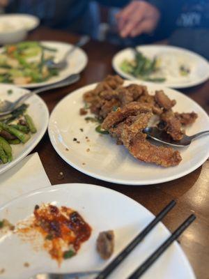 Salt baked jalapeño pork chops spareribs! So good!