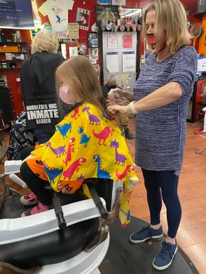 Kid's Haircut by Cindy