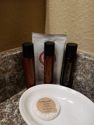 Motel soap and shampoo you will actually enjoy using!!