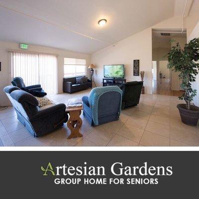 Super nice and clean! With the great view of our parents senior group home! Artesian garden/