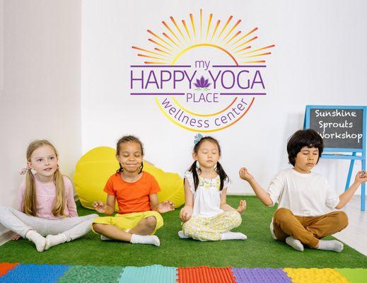 We regularly have kids yoga workshops