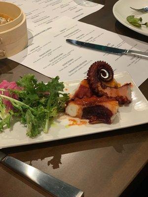 Grilled octopus