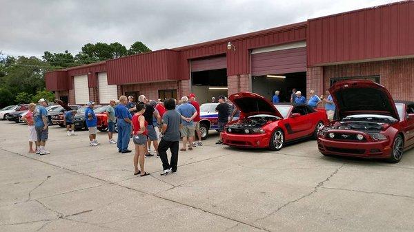 Mustang Car Show at GPR