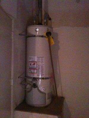 i recently purchased, delivered and installed this water heater for a client in cathedral city