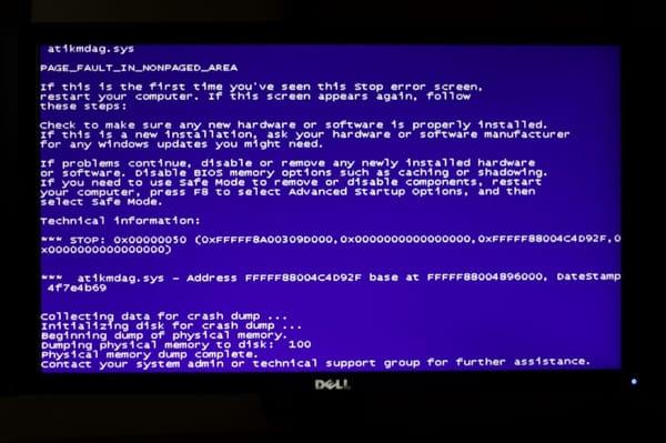 Blue Screen of Death