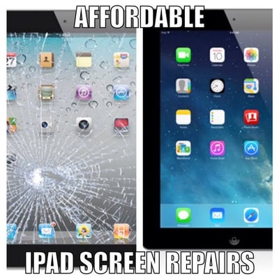 Cheapest iPad repair in town!