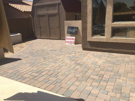 Text/call for paver quotes #arizapavers