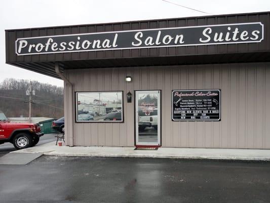 Professional Salon Suites Johnson City, TN Hair Salon Entrance