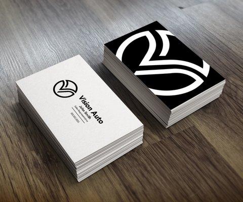 Many Business card options as well