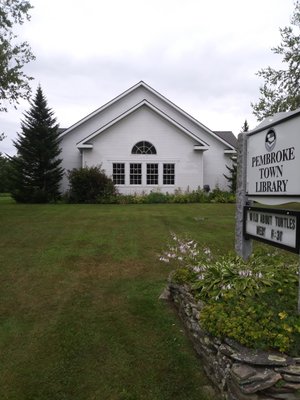 Front view of Library.