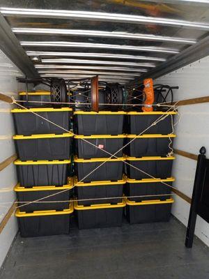 Safe load for long haul moves!