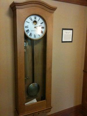 Original school bell clock