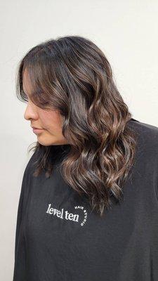 Balayage hair