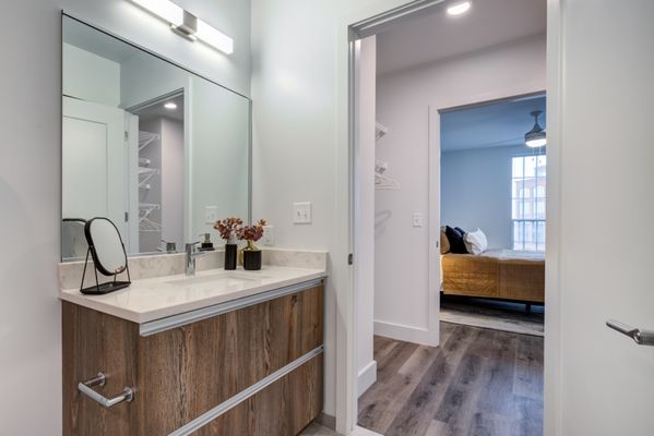 bathroom featuring bathtub