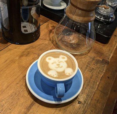 Bear-y happy cappuccino