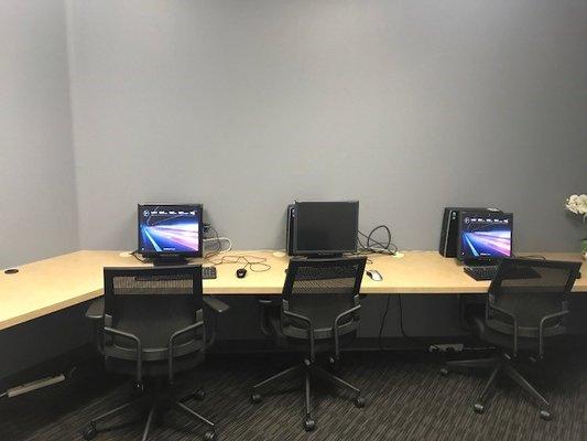 Testing room