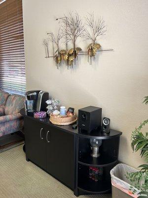 Coffee area