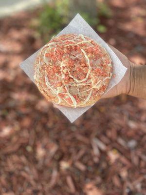 Stuffed strawberry  crunch cookie