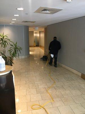 Condominium  Building Floor Restoration