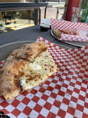 White pizza- had Gorgonzola apparently but you couldn't taste it