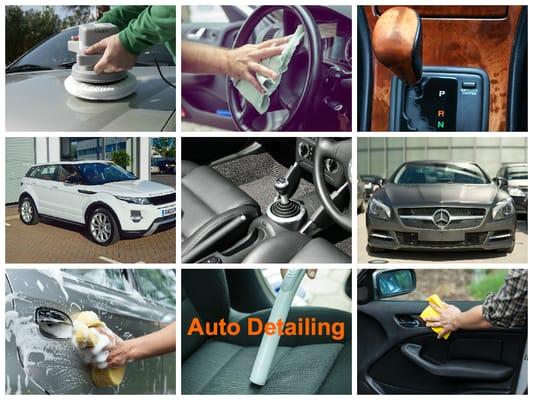 Auto detailing is one of our many services. Your vehicle represents you to people. A vehicle that is clean & smells great = a great mood!